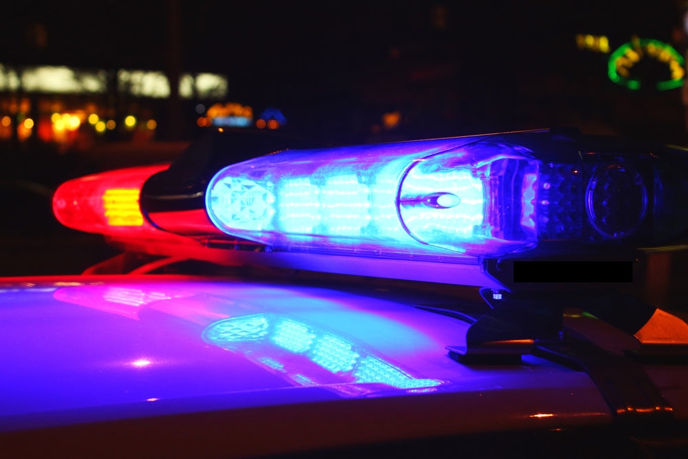 psychology red blue police lights