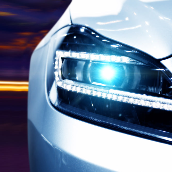 LED hideaway lights unmarked cars