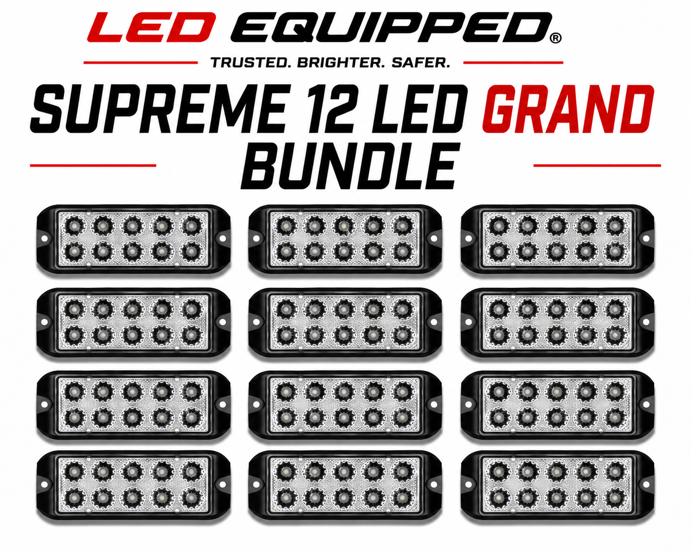Supreme 12 LED Grand Bundle