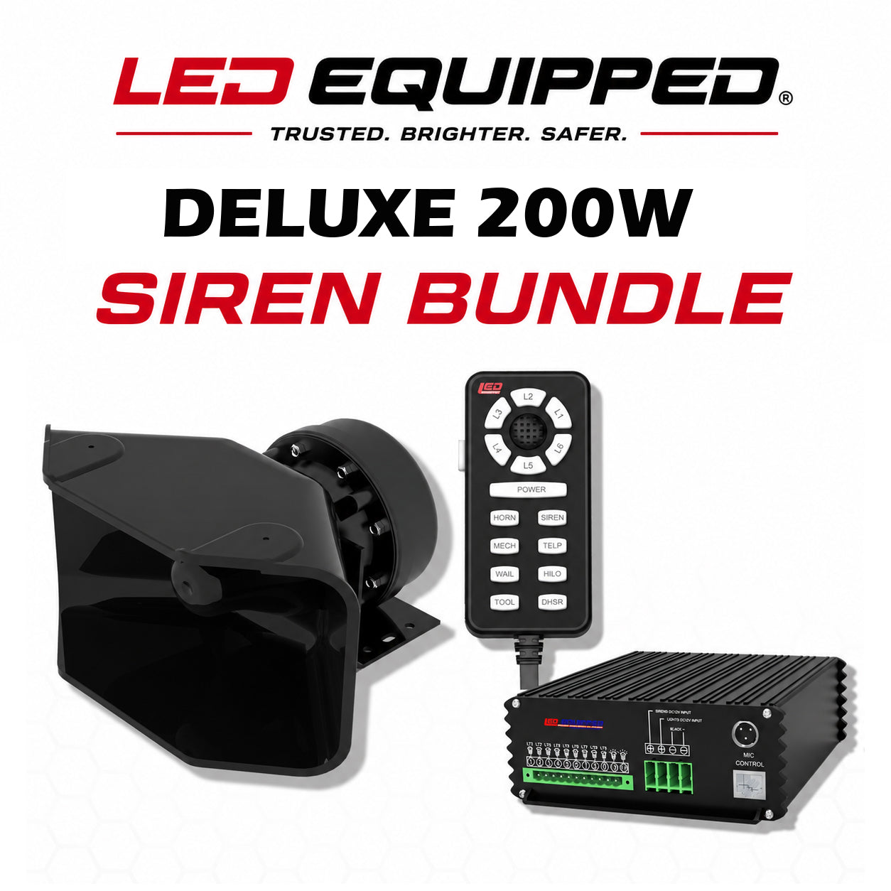 Deluxe Police Siren Bundle