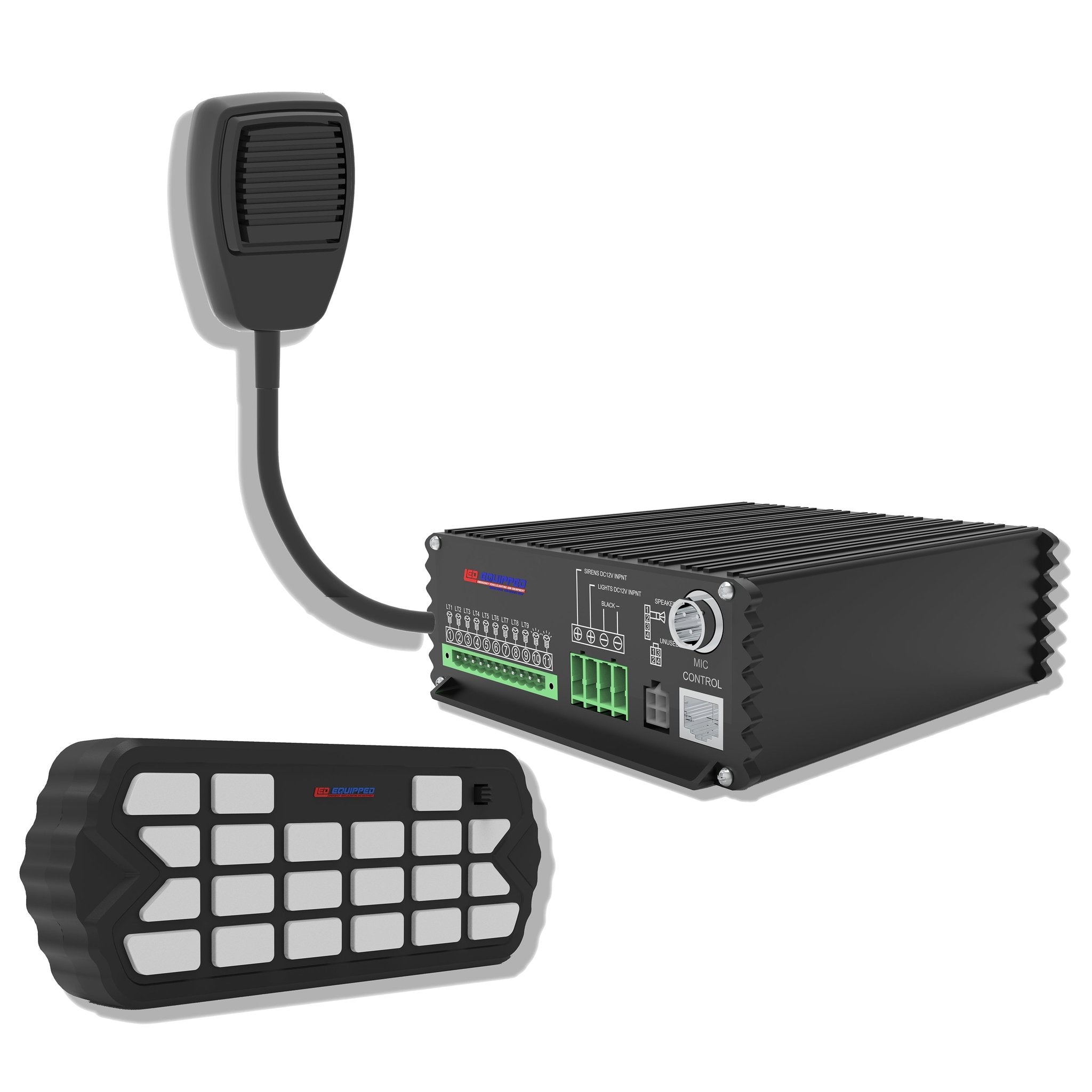 200W Police Siren Bundle Elite